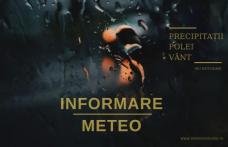 ANM a emis o informare de precipitații, vânt și depunere de polei, pentru județul Botoșani