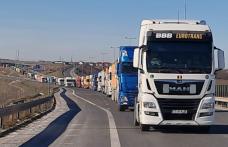 Protestul transportatorilor și al agricultorilor continuă. Blocaj în Vama Siret