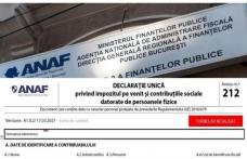 Declaraţia unică 2024. Ce s-a schimbat la Formularul 212. Precizări noi de la ANAF