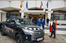 Ședința de analiză la nivelul Colegiului Prefectural Botoșani. Autoturism de intervenție nou la Inspectoratul Județean de Jandarmi – FOTO