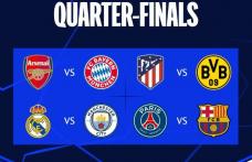 Tragerea la sorți a sferturilor UEFA Champions League. Vezi programul meciurilor!