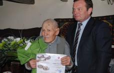 Centenar din Dorohoi sărbătorit de rude şi autorităţi - FOTO