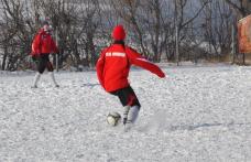 FCM Dorohoi: Amical jucat pe un ger de crăpau pietrele