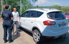Autovehicul furat din Italia, oprit la Rădăuți-Prut