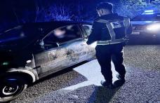 Depistat la volan în miez de noapte, băut și fără permis de conducere