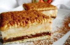Prăjitură cu biscuiți