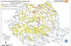 Risc de inundații pe râurile Jijia, Prut, Siret și afluenții acestora