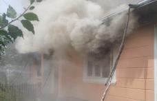 Incendiu violent de la o oală cu mâncare uitată pe foc