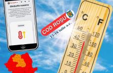 COD ROȘU de caniculă prelungit până inclusiv marți în județul Botoșani