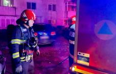 O tigaie cu mâncare uitată pe aragazul a provocat panică într-un bloc - FOTO