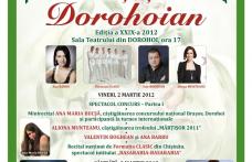 Au început pregătirile pentru Festivalul Mărţişor Dorohoian