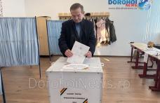 Dorin Alexandrescu, primarul municipiului Dorohoi, a votat pentru dezvoltare economică și pace socială