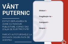 Meteorologii au emis atenționări tip cod galben de intensificări ale vântului, pentru județul Botoșani