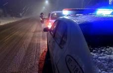 Județul Botoșani sub alertă de ninsori și polei. Polițiștii transmit avertismente pentru șoferi