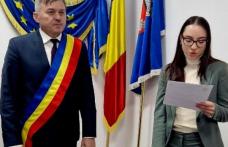 Bianca Gheorghe, noul funcționar public al Primăriei comunei Ibănești - FOTO