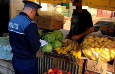 Acțiune a polițiștilor în Piața Centrală. O persoană a fost sancționată cu 20.000 de lei