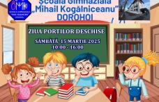 Școala Gimnazială „Mihail Kogălniceanu” Dorohoi vă așteaptă la „Ziua Porților Deschise” 2025