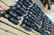 80 de litri de vin confiscați la controlul de frontieră