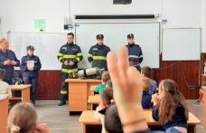 Pompierii alături de copii, în „Săptămână Verde” și „Școala Altfel” - FOTO