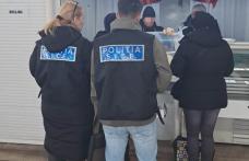 Acțiune a polițiștilor de investigare a criminalității economice. A fost suspendată activitatea a trei agenți economici