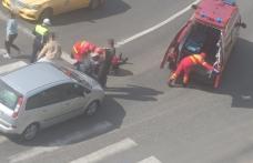 Accident la Dorohoi! Femeie acroșată pe o trecere de pietoni de pe strada Spiru Haret