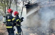 Incendiu violent produs într-o gospodărie din Corlăteni