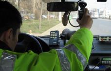Amendă 2.000 de lei și permis reținut 120 de zile pentru un șofer prins cu 128 de km/h în Dorohoi