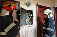 Un incendiu la un tablou electric a creat panică într-o scară de bloc
