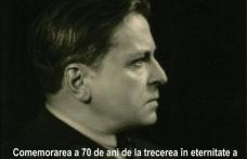 Comemorarea a 70 de ani de la trecerea în eternitate a lui George Enescu