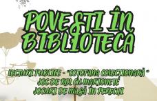 „Povești în bibliotecă” – lectură, joc și creativitate alături de cei mici