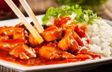 Pui dulce- acrișor la wok