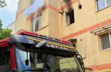 Clipe de groază pentru o femeie din Botoșani după ce un incendiu a izbucnit în apartamentul său