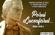 Concurs Național de Poezie și Interpretare Critică a Operei Eminesciene „Porni Luceafărul...” organizat la Ipotești