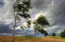 ATENȚIE! Cod galben de instabilitate atmosferică și vânt pentru județul Botoșani