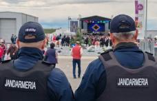 Jandarmii acționează în zona exterioară a Festivalul de voie bună - aRoma Fest