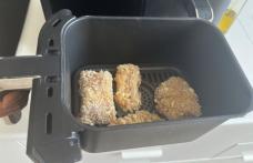 Pui pane în air fryer