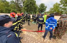 Pompierii împreună cu polițiștii, jandarmii și autoritățile locale au acționat, în ultimele 48 de ore, pentru sprijinirea populației