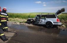 Un nou accident produs în apropiere de Ungureni. Două persoane au ajuns la spital - FOTO