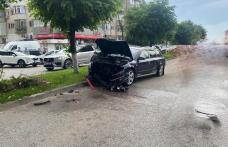Accident pe o stradă din Botoșani. Două persoane au ajuns la spital