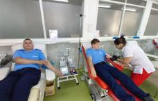Jandarmii botoșăneni s-au mobilizat cu ocazia Zilei Mondiale a Donatorului de Sânge