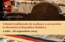 Participarea Muzeului Județean Botoșani la Expoziția itinerantă „Tehnici tradiționale de realizare a scoarțelor în România și Republica Moldova”
