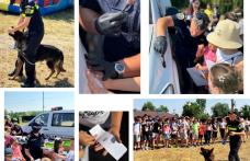 Polițiștii botoșăneni – alături de cei mici, în tabăra de vară organizată de Parohia „Învierea Domnului” din Dorohoi