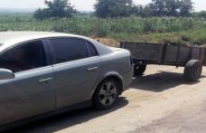 Un dorohoian s-a ales cu dosar penal pentru tractarea unei remorci neînmatriculate