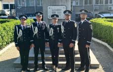 Cinci absolvenți ai Academiei de Poliție și-au început cariera de polițiști la Botoșani