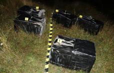 Țigări de contrabandă confiscate cu focuri de armă de polițiștii de frontieră botoșăneni