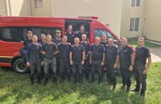 Pompierii botoșăneni au încheiat misiunea de sprijin în Broșteni, județul Suceava