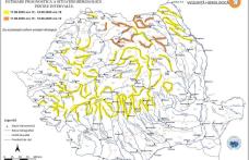 Cod Galben de inundații pe râurile Prut, Jijia și afluenții acestora