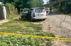 Șoferul din Dorohoi care a intrat într-un stâlp de electricitate reținut pentru refuz de prelevare de mostre biologice de sânge
