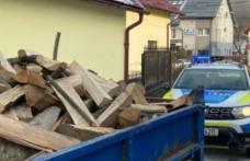 Amenzi de peste 15.000 lei în urma unei acțiuni a polițiștilor pentru prevenirea faptelor ilegale în domeniul silvic