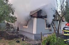 O butelie a EXPLODAT într-o casă din Albești. Un bărbat are arsuri pe mâini și picioare